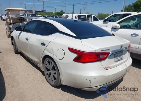 2016 Nissan Maxima 3.5 Platinum z USA, uszkodzony, nr VIN 1N4AA6AP1GC445376